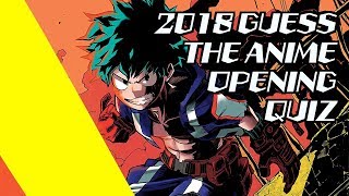 Guess the Anime Opening Quiz [Easy - Expert]