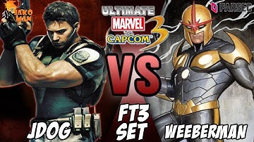 UMVC3 Parsec FT3 Set - JDog VS Weeberman (Chris/Spencer/Nova)