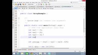 Exclusive Java 2 Chapter 7 Array Intro Profile