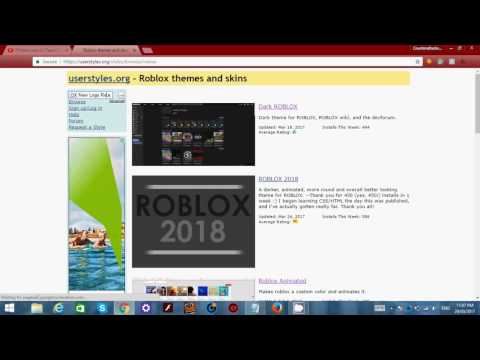 How To Get The 2016 Old Roblox Logo Back 2017 Working Youtube - roblox themes and skins userstyles.org