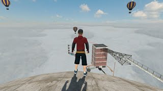 HIGH SKY PARKOUR RUN! IMPOSSIBLE ROOFTOP ROUTE | FINAL PART | GOING UP ROOFTOP - PARKOUR 3D screenshot 4