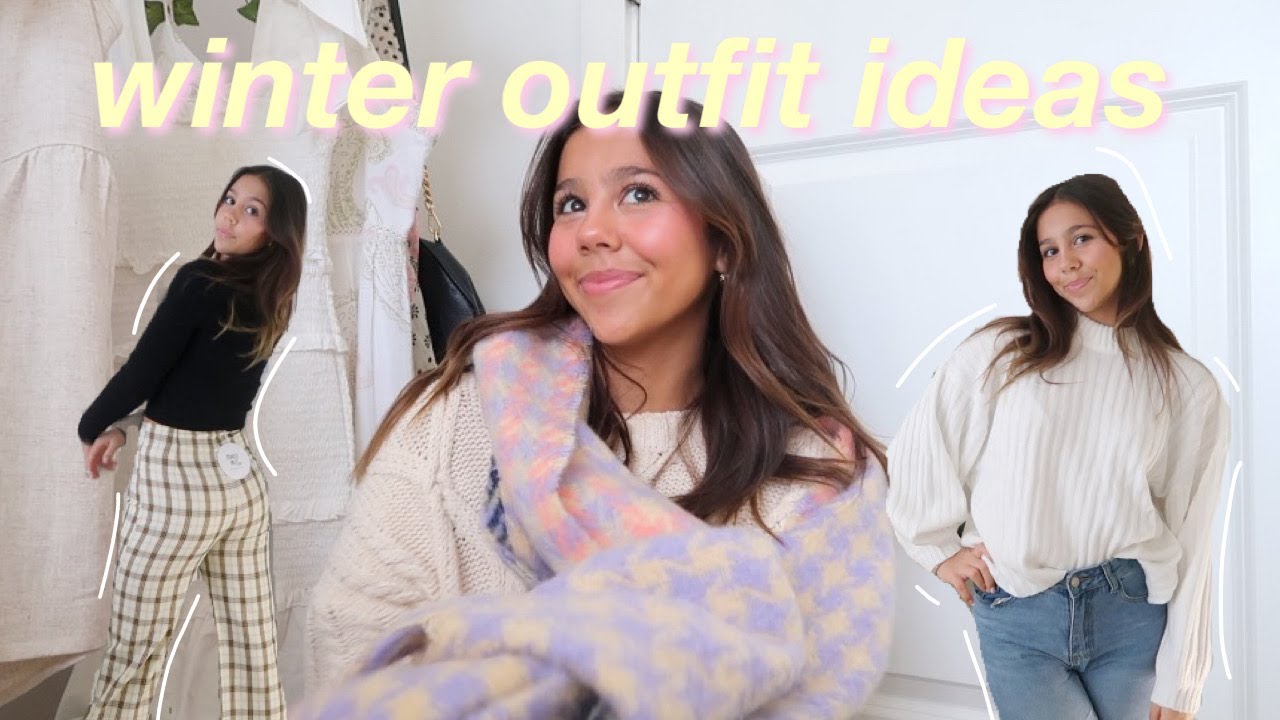 WINTER OUTFIT IDEAS | cozy & cute - YouTube