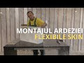 Montaj ardezie flexibila skin  tutorial