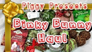 Binky Bunny Haul | What the Piggies Got For Christmas 2016
