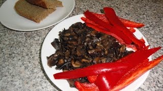 Как я худею 2015.Ужин.Шампиньоны по быстрому в 1п.- 100 ккал. Как я худею 2015.Ужин.Шампиньоны по быстрому в 1п.- 100 ккал.