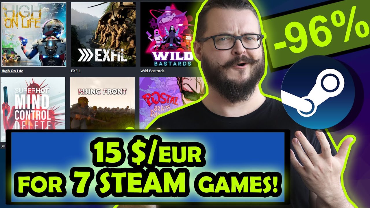 Steam Point Bundle Point Blank Bundle Review: 7 STEAM games for $15 || 15€ !! - YouTube