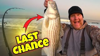 Surf Fishing Ocean Co. New Jersey December 29th (Fish Scared Me) by Mental Health Day 1,004 views 2 months ago 20 minutes