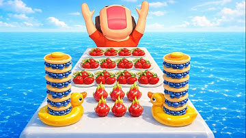 Pancake Run - SpeedRun All Levels Gameplay Walkthrough Android,ios New Update ANV2