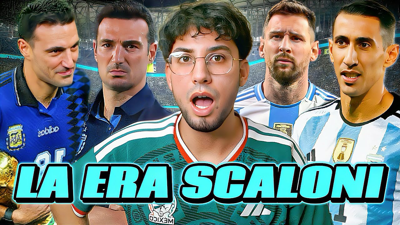 REACCIÓN MEXICANA A LOS MEJORES GOLES DE LA ERA SCALONI (2018-2026)