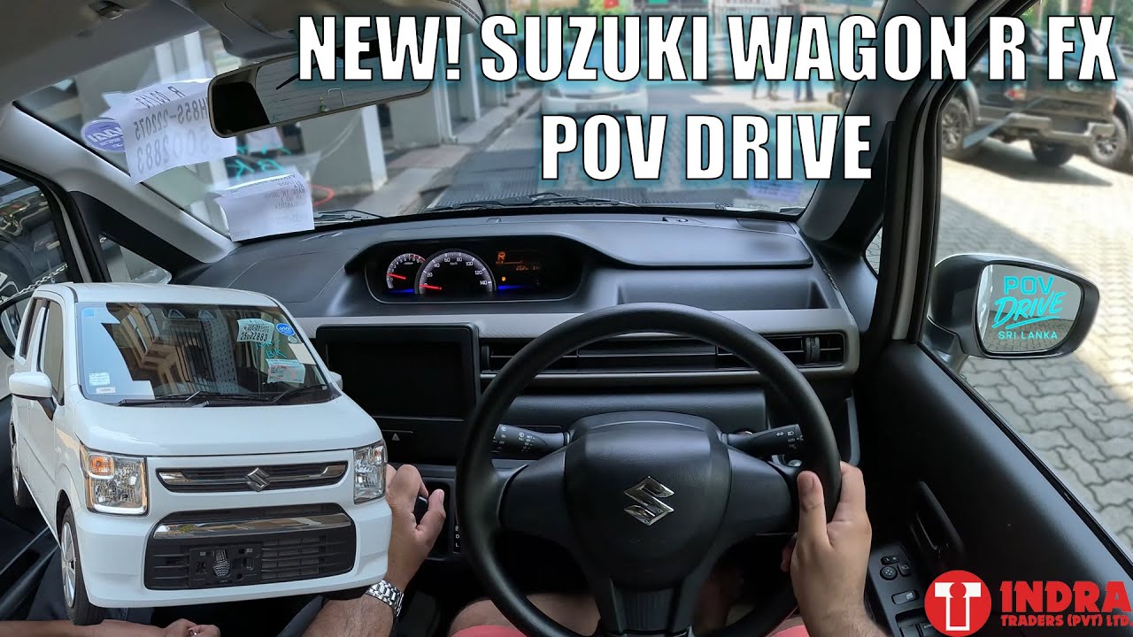 NEW! Suzuki WagonR FX Petrol (MH85S) quick walk-around and POV Drive (Indra Traders)