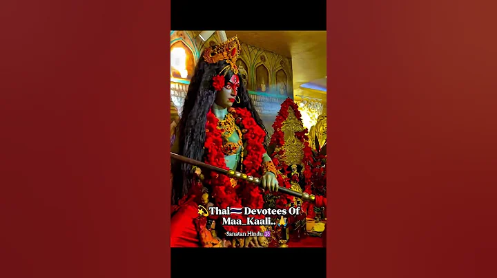 Most Realistic Murti Of Maa Kali 🔱💫🚩 #ytshorts #shorts #maakali #thailand