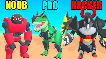 NOOB vs PRO vs HACKER Mechangelion