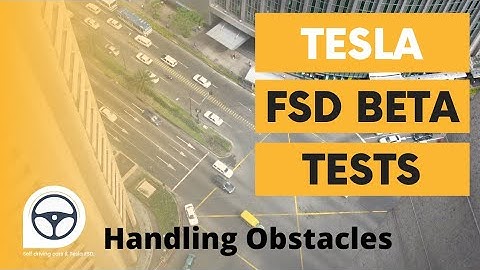 Tesla FSD Beta testing Part 2 ▷ Handling obstacles - SPECIAL EDITION.  (Pre Tesla FSD Beta 10.3 ver)