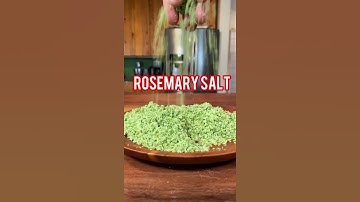 This Rosemary Salt Launched My Whole Career