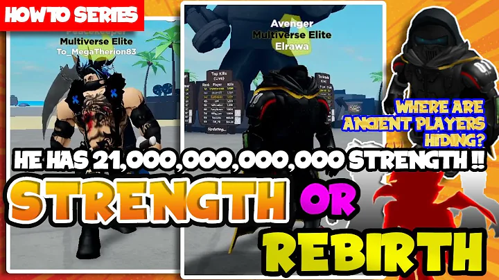 Strength or Rebirth to be Pro?? Which one Do We Choose?! | Roblox Muscle Legends