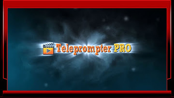 Teleprompter PRO General Overview Tutorial Video