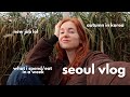 🇰🇷 how much i spend and eat in a week in seoul, korea 🍜 cooking at home, a newish job, autumn vlog