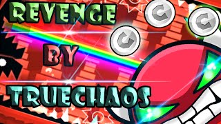 Geometry Dash (2.0) Revenge (Easy Demon) By TrueChaos - DaxtaGamer