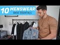 10 MENSWEAR BASIC ESSENTIALS | Building A Minimal Wardrobe | Men's Fashion 2020