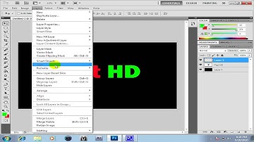 How to make 3D, Glossy text in Photoshop CS3,CS4,CS5