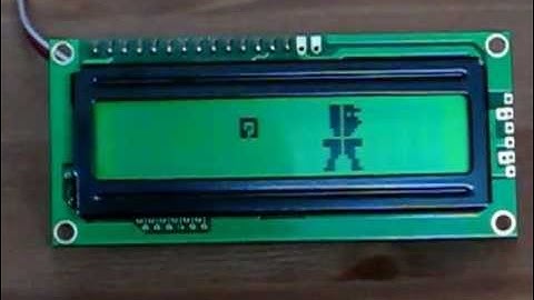 LCD Animations - Mario