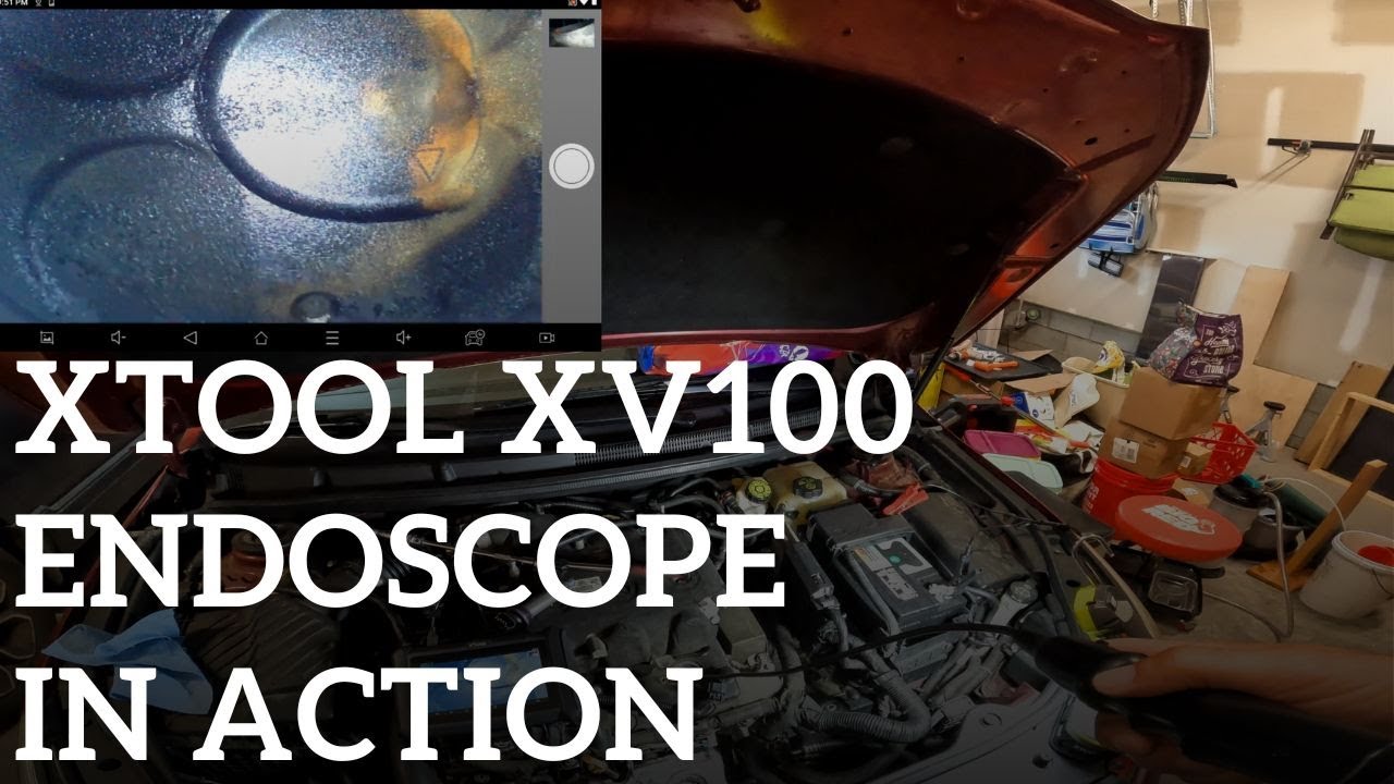 Using XTOOL XV100 Endoscope with the XTOOL *D7S* WORKS GREAT YouTube