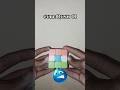 India flag on 3x3 Rubik's cube #shorts #cube