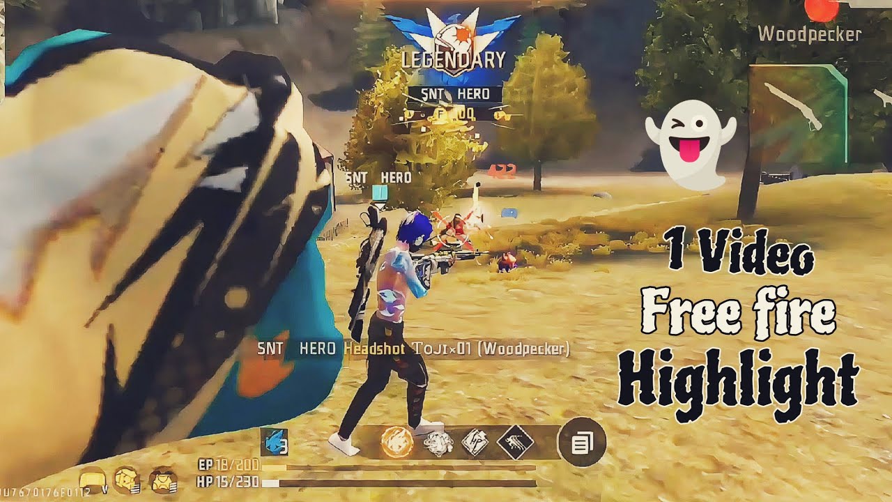 1 Video Free Fire Gameplay Highlight ( free fire highlight) - YouTube