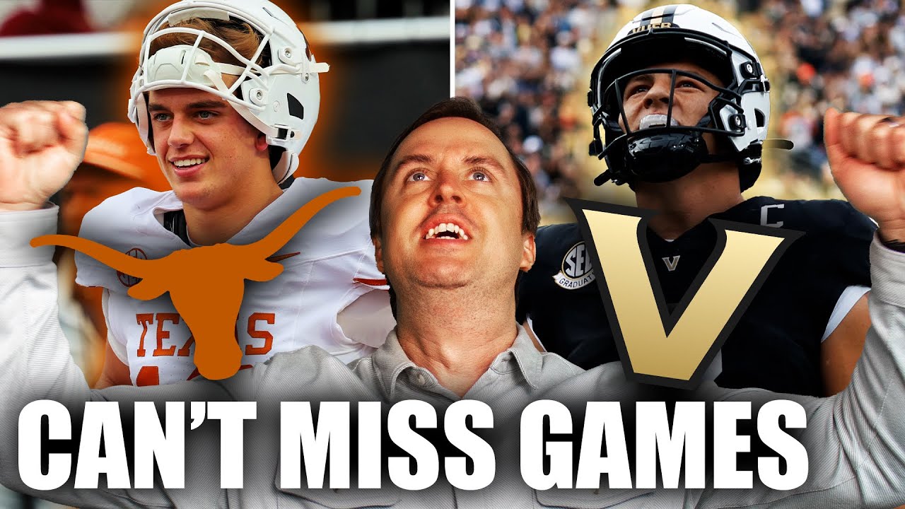 Top 10 Must Watch College Football Games Week 10 | OutKick Hot Mic ...