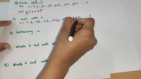 Theory Of Computation| Examples of Regular expressions| regular expression examples | lect 10