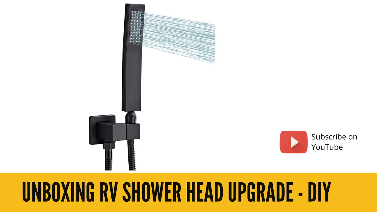 UNBOXING RV SHOWER HEAD UPGRADE