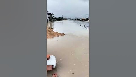Văn Lâm - Sơn Hải ngập sâu sau cơn mưa lớn nhiều ngày ở Ninh Thuận #thuậnnam #ninhthuan #alo85
