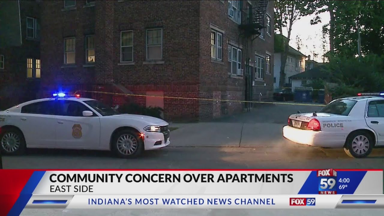 IMPD investigates man shot to death in hallway of the troubled Irvington Arms apartment building