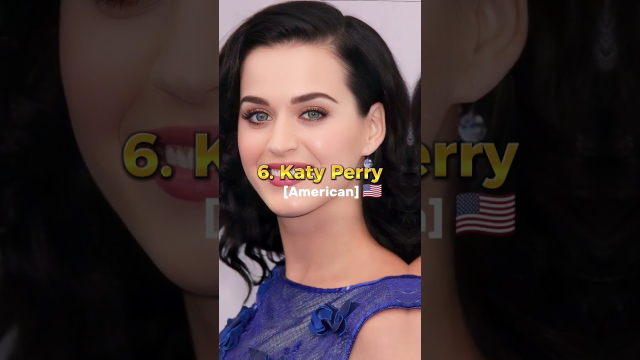 10 beautiful female singers in the world 🌎