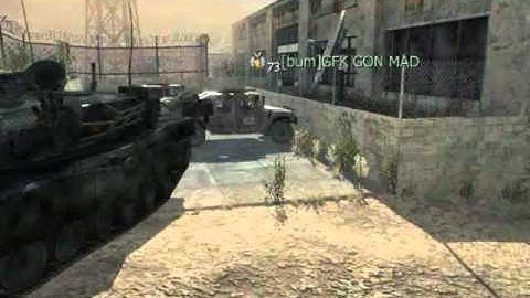 MW3 - Random 360 Throwing Knife!