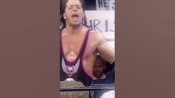 The excellence of execution! #wwe #brethart #wrestling