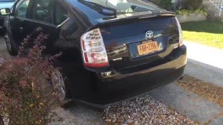 Prius license plate lights replacement 2007