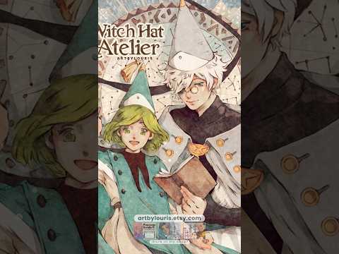 #witchhatatelier #fanart #cspbrushes  #procreatebrush