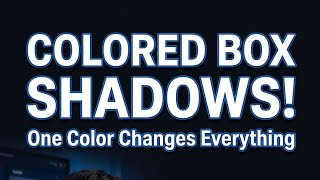 CSS Colored Box Shadows 🌈 Create Amazing Glow Effects Like a Pro!