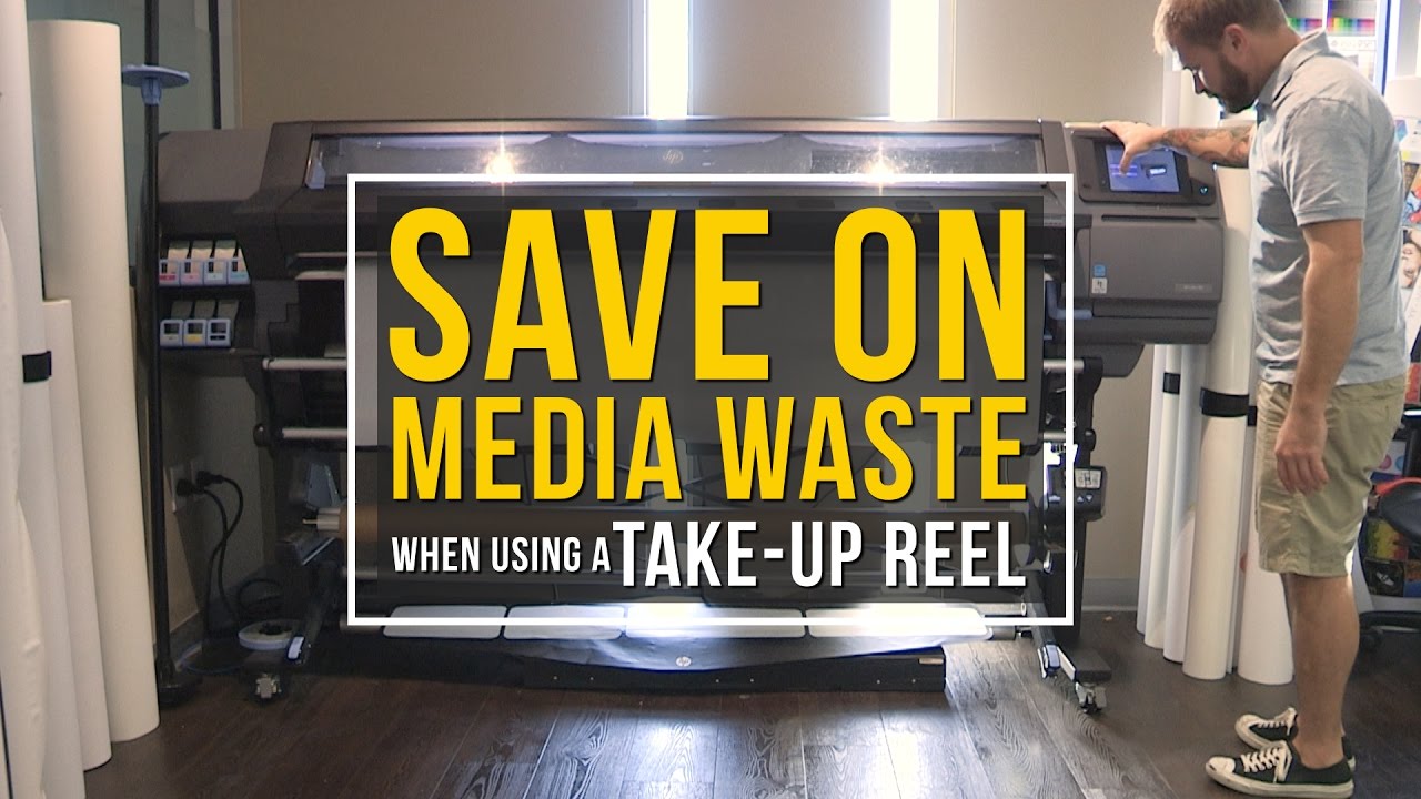 Quick Look: Save on Media Waste When Using a Take-Up Reel 