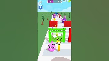 Merge Number Run - Gameplay New Mobile Games 517-518 (android,ios)