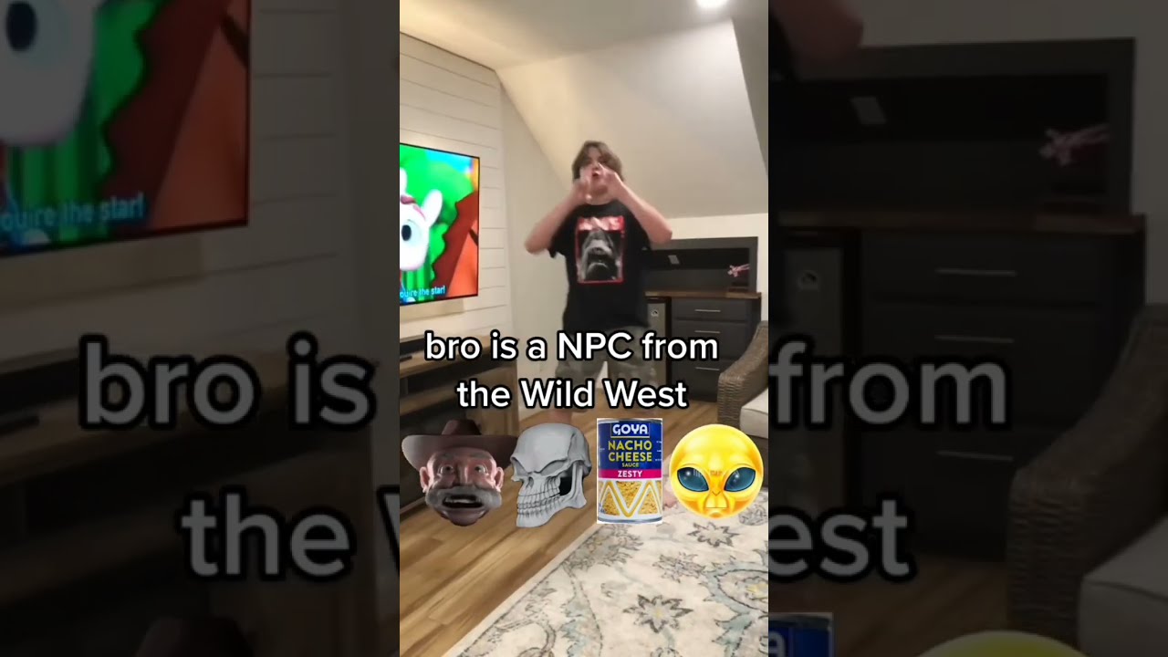 Bro Is An Npc On Wild West Credits Eddy Shorts Viral Trending