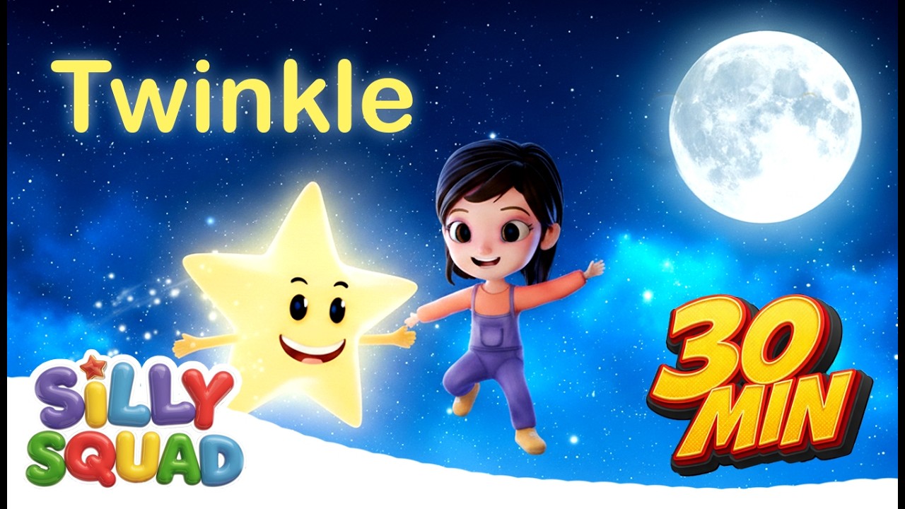 Twinkle Twinkle Little Star ⭐| 30 Minutes Extended Mix | Nursery Rhyme Lullaby for Babies & Toddlers