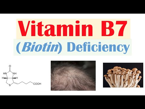 Video: Biotin - Everything About Needs, Sources & Deficiencies