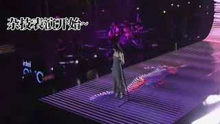 张靓颖/Jane Zhang TME音乐现场表演：单脚扶麦架 《body first》