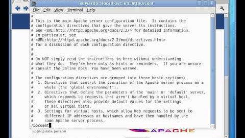 Linux Apache DocumentRoot.avi