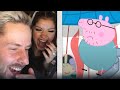 Emily und Rewi haben Lachflash bei Peppa Wutz Youtube Kagge 😂