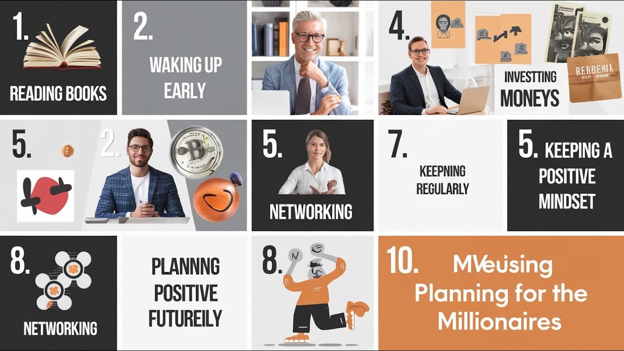 '10 Daily Habits of Millionaires You Need to Adopt - YouTube