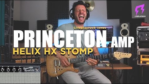 Fender Princeton Reverb amp | HELIX HX STOMP Line 6 | US Princess Liveplayrock #fender #liveplayrock