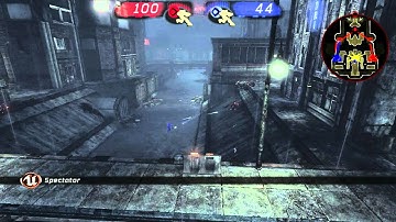 DOWNTOWN map - 2 of 3 - barracuda - spectating Unreal Tournament 3 multiplayer gameplay
